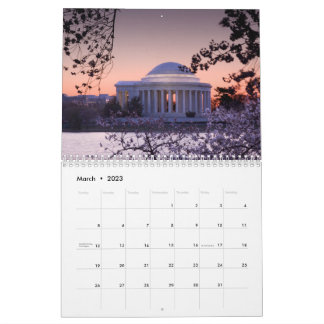 Unique Fine Art Washington DC 2023 Kalender