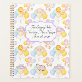 Unique First Year Baby Memory Journal Planer