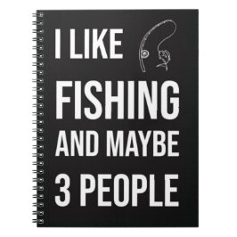 Unique Fishing Gifts Fisher Fish Lover Fisherman Notizblock