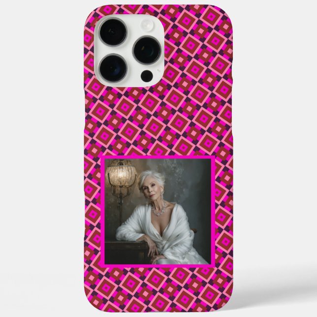 Unique Gifts For Him Checkerboard Square  iPhone 16 Pro Max Hülle (Rückseite)