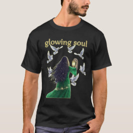 Unique Graphic Glowing soul T-Shirt
