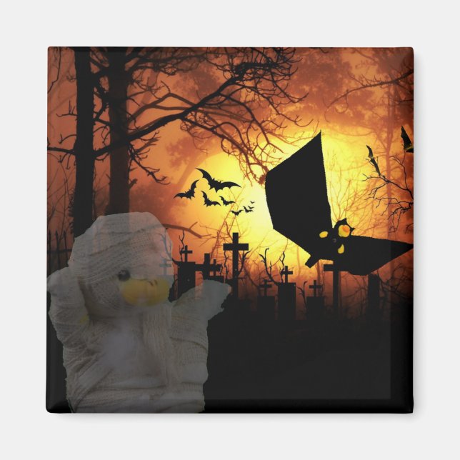 Unique Halloween design Magnet (Vorne)