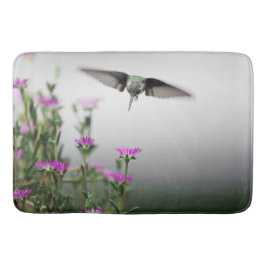Unique Hummingbird Badematte