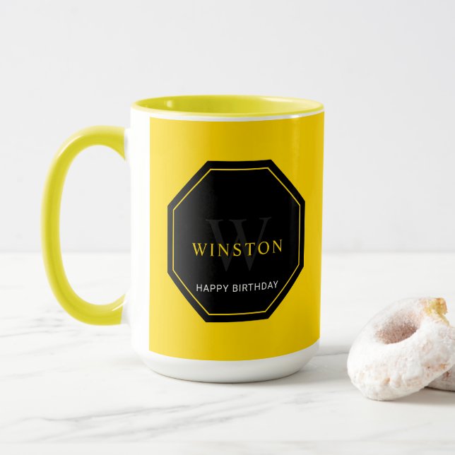 Unique Joyeux Anniversaire Mug Parfait pour le don (Avec donut)