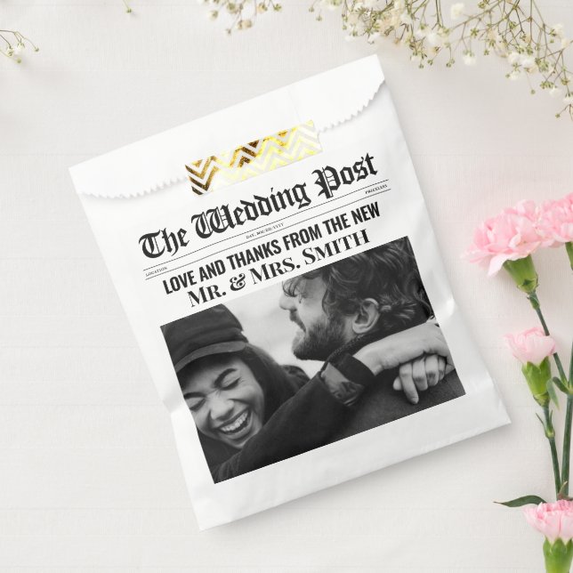 Unique Mariage Favor Sacs Mariage Journal (Scellé)