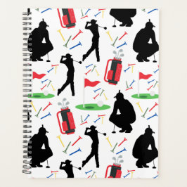 Unique Men’s Golf Planner Journal Planer