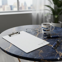 Unique Name Design Clipboard for Office or Home Klemmbrett