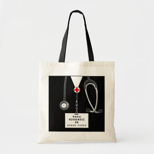 Unique Nurse Tote Bag Tragetasche (Vorne)