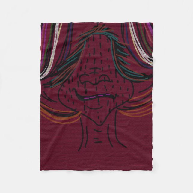 Unique Original Animation Blanket Fleecedecke (Vorderseite)