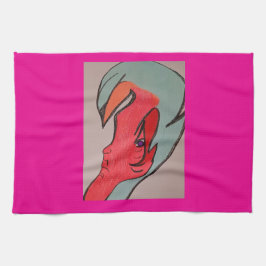 Unique Original Character Art Kitchen Towel Geschirrtuch