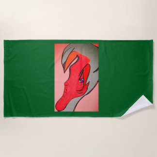 Unique Original Character Art  Strandtuch