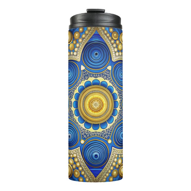 Unique Pattern Design  Thermosbecher (Vorderseite)