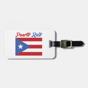 Unique Puerto Rico Flag Gepäckanhänger