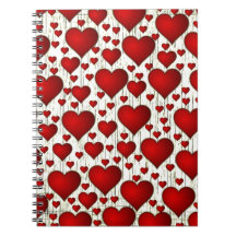 Unique Red Hearts Pattern