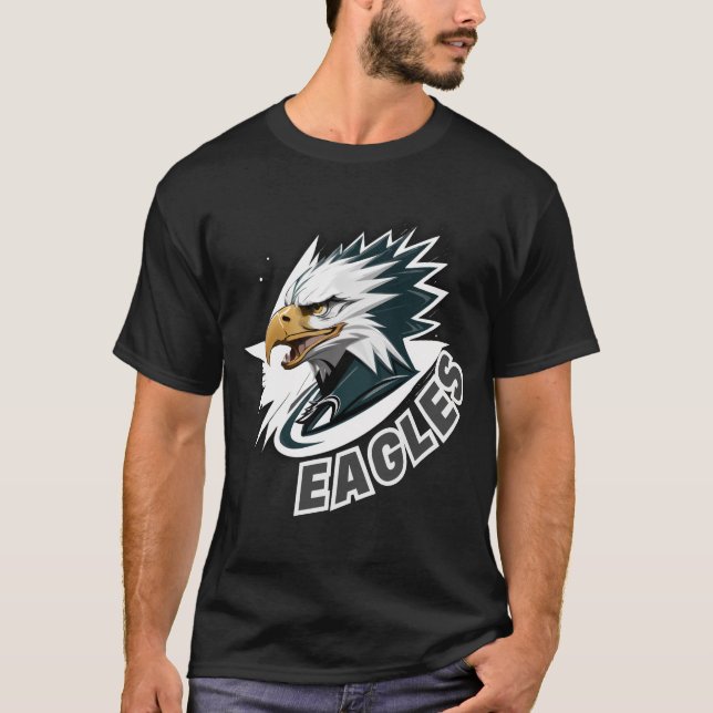 Unique Royal Eagle Design - Modern and Powerful Ar T-Shirt (Vorderseite)