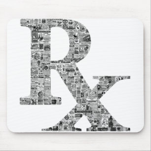 Unique Rx Pharmacy Apothecary Mousepad