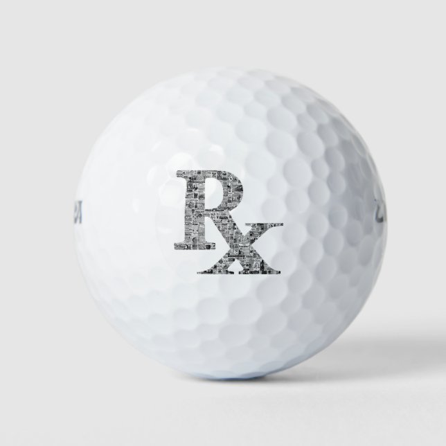 Unique Rx Pharmacy Apothekary Golfball (Vorderseite)