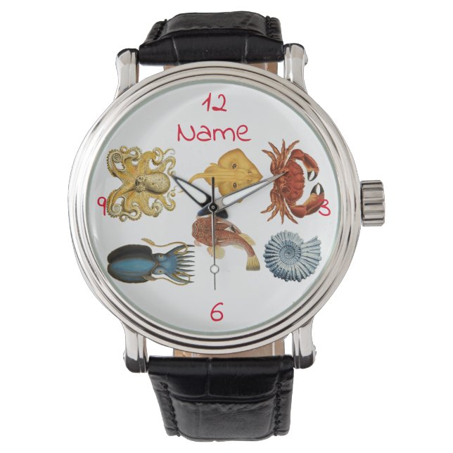 Unique Sea Beings Assortiment Thunder_Cove Armbanduhr (Vorderseite)