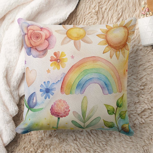 Unique summer beach Design cushion Kissen (Decke)
