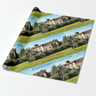 Unique Tulloch Castle Davidson Clan Wrapping Paper Geschenkpapier