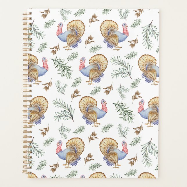 Unique Turkey Planner Journal Planer (Vorderseite)