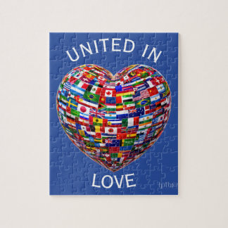 UNIS DANS L'AMOUR : CŒUR DE L'HUMANITÉ PUZZLE