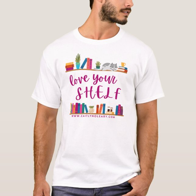 Unisex Aimez Votre Tshirt Blanc (Devant)