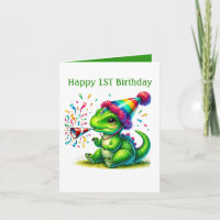 Unisex Baby's first Birthday Dinosaurier