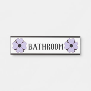 Unisex-Bad-Schilder - Unisex-Toilettenschild Türschild