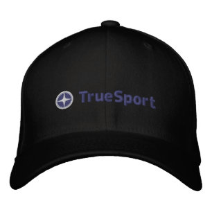 Unisex Black und Blue True Sport Angepasst Hat Bestickte Baseballkappe