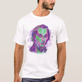 Unisex-Chopin-Aurora-Portrait-Shirt T-Shirt