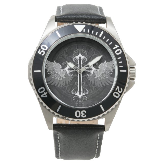 Unisex Cross Watch Armbanduhr (Vorderseite)