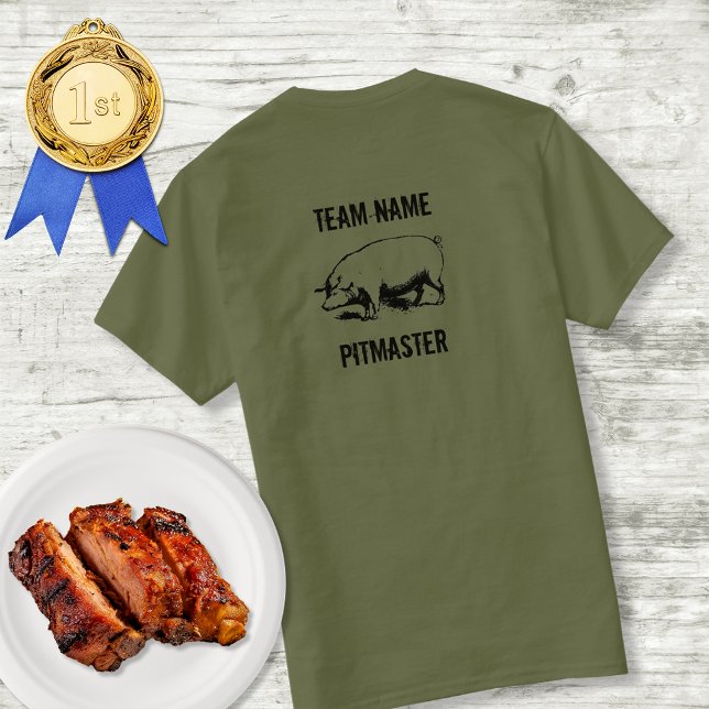 Unisex Custom GRILLEN Team Pitmaster II T-Shirt (Von Creator hochgeladen)