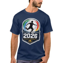 Unisex-Fußballturnier 2026 Grafik Navy 
