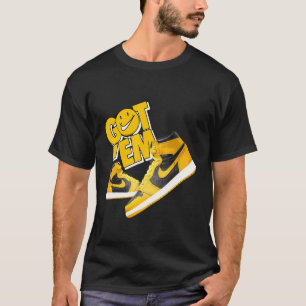Unisex Got Em Shoes Sneaker Match 1 Hoher Og Polle T-Shirt