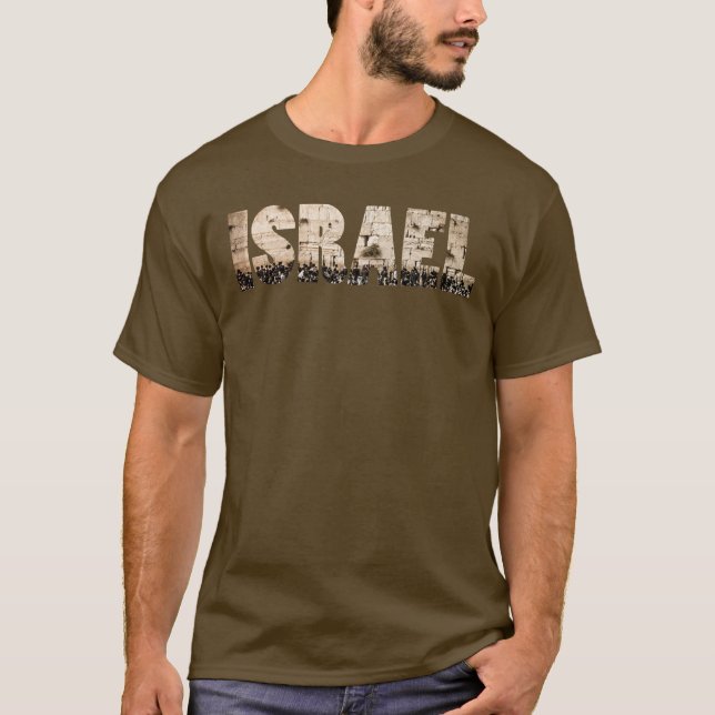 UNISEX, ISRAEL Western Wall T-Shirt (Vorderseite)
