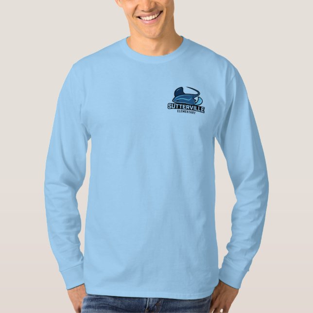 Unisex Long Sleeve T - Shirt (Sutterville) (Vorderseite)