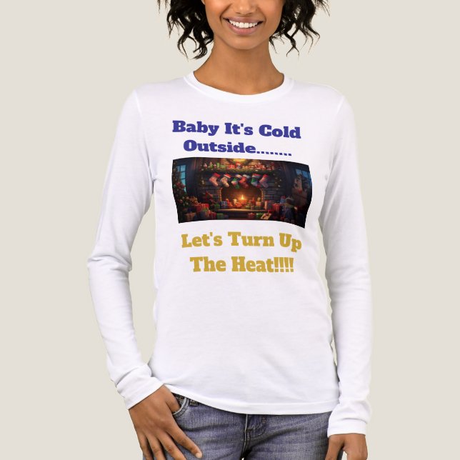 Unisex Long Sleeve Xmas Shirt (Vorderseite)