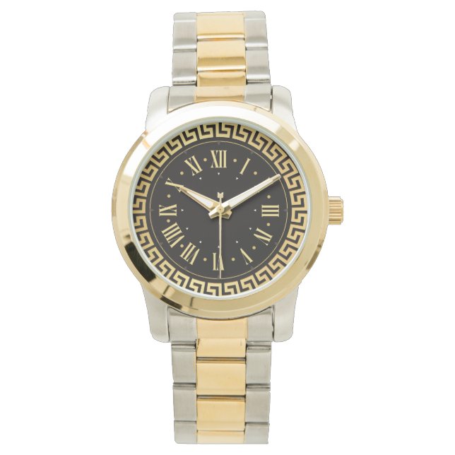  Unisex  Monogram Luxury Stylish  Armbanduhr (Vorderseite)