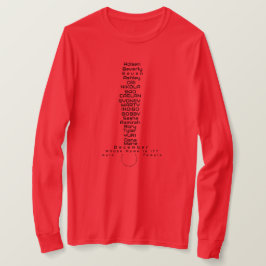 UNISEX-NAMEN FÜR ERWACHSENE/KINDER IN UNISEX-SIZIN T-Shirt