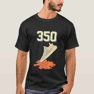 Unisex Schuhe Dripping Match 350 V2 Mx Oat T-Shirt
