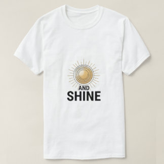 Unisex-Sonnenaufgang-Typografie-Grafik-T-Shirt T-Shirt