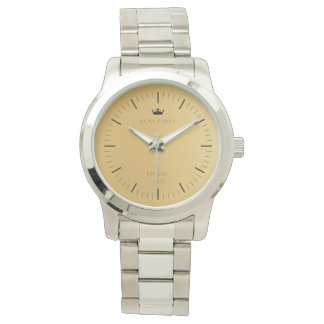 Unisex Stainless Steel Link Watch Armbanduhr