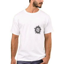 Unisex-T-Shirt mit kurzen Ärmeln Supernatural
