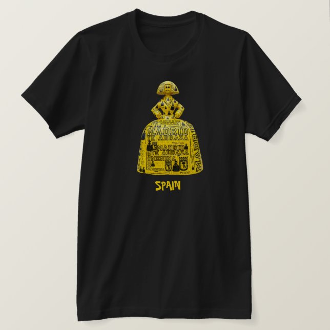 Unisex T - Shirt Spanien (Design vorne)