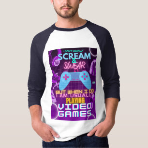 Unisex T - Shirt   T - Shirt für Gamer