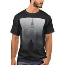 Unisex Underground Streetwear Schwarzes T-Shirt