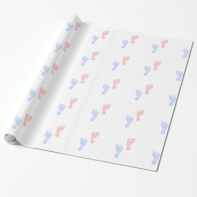 Unisexabdruck-Packpapier Geschenkpapier (Ungerollt)