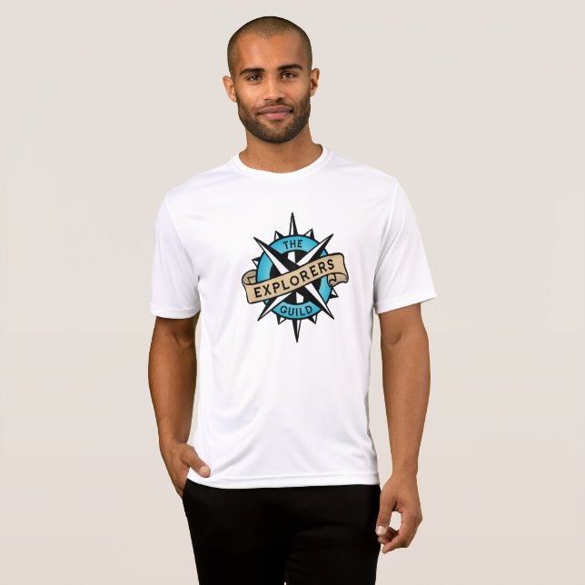Unisexfeuchtigkeit Wicking Abenteuer-Shirt T-Shirt (Vorne ganz)