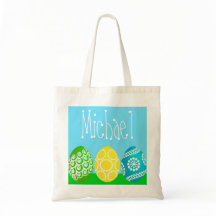 Unisexmädchen-Jungen-Osterei-Frühlings-Tasche